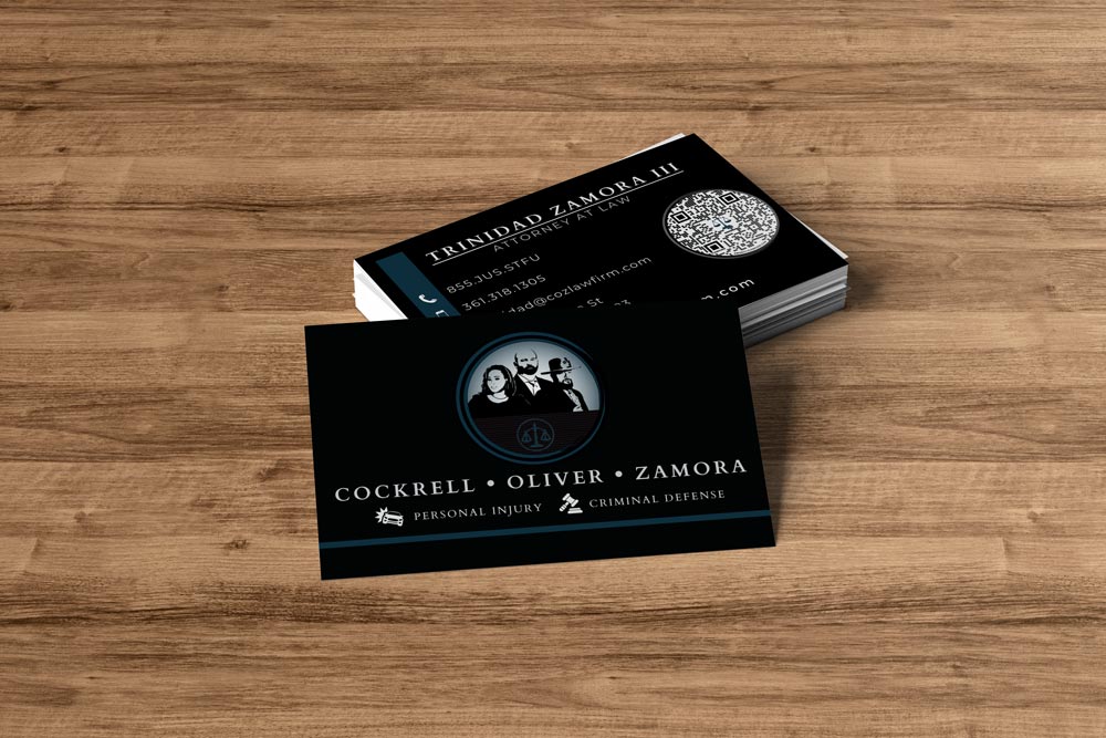 COZ Lawfirm Business Cards